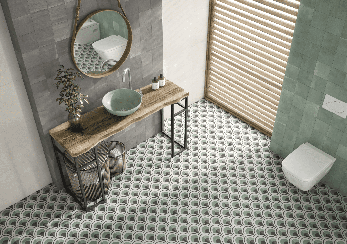 BERLIN MARINA, AQUAMAR, & GRAPHITE TILE